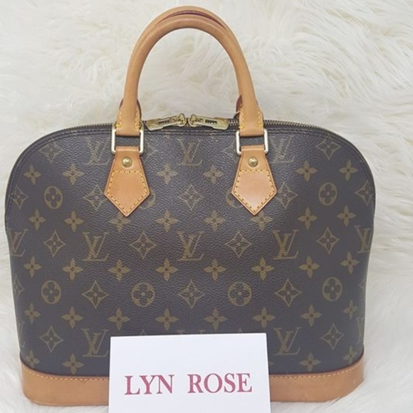 Authentic Louis Vuitton Alma Pm Monogram - Picture 1 of 8